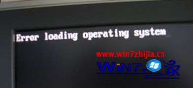 win10系统无法开机提示“error loading operating system”怎么解决