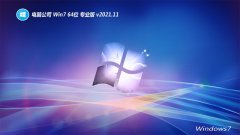 电脑公司win7免激活64位尝鲜无死机版v2021.11